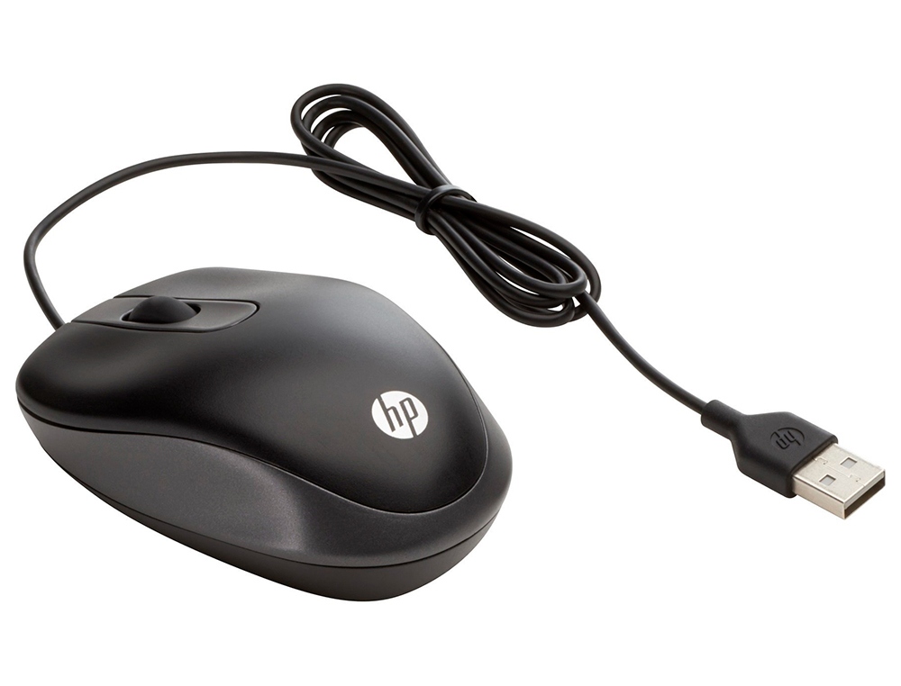 RATON HP OPTICO 170356/G1K28AA NEGRO