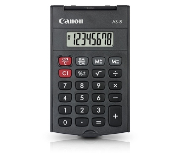 CALCULADORA CANON 8D AS-8 4598B001 BOLSI