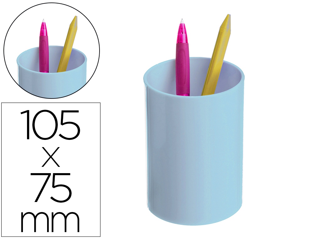 CUBILETE PLASTICO AZUL A2000 163464/771 