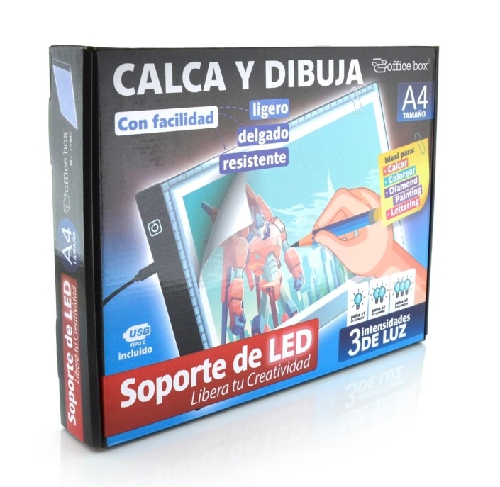SOPORTE DE LED A4 OB 79400 CALCA Y DIBUJ