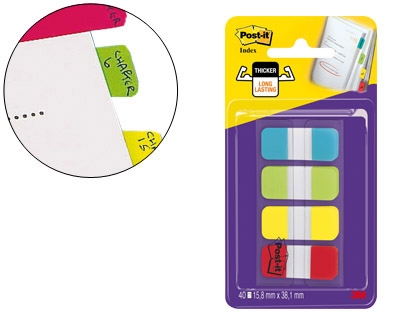 INDEX POST-IT RIGIDO 676-ALYR/78150 MINI