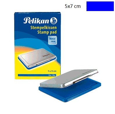 TAMPON Nº3 PELIKAN 5x7cm AZUL 331165