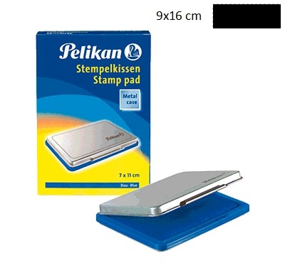 TAMPON Nº1 PELIKAN 9x16cm NEGRO 331108
