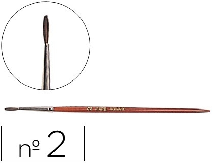 PINCEL ACUARELA LD Nº2 5973/PI02, UNIDAD