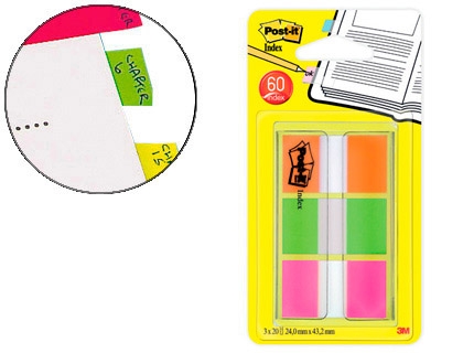 INDEX POST-IT 63085/680-OLP-EU NA+LIM+RO