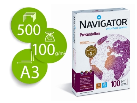 PAPEL MULT.BLANCO A3/100 NAVIGATOR P/500