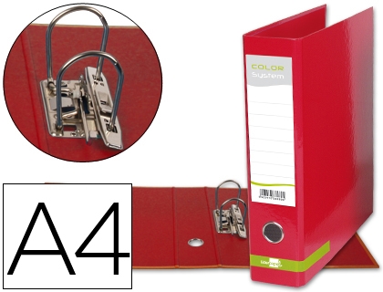 ARCHIVADOR LD A4 L80 ROJO 38269/AZ39