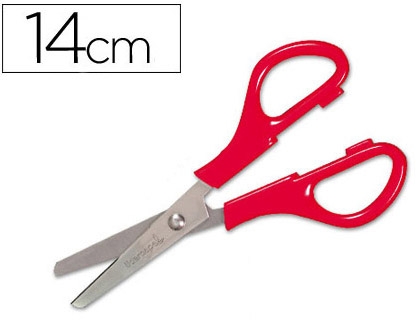 TIJERA ESCOLAR 14cm +FUNDA LD 18626/TI04