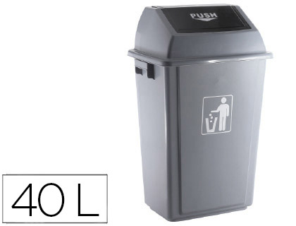 PAPELERA CONTENEDOR QC 40L 75174/KF16747