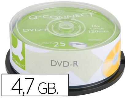 DVD-R Q-K KF00255 4,7GB 120MIN 16X B-25