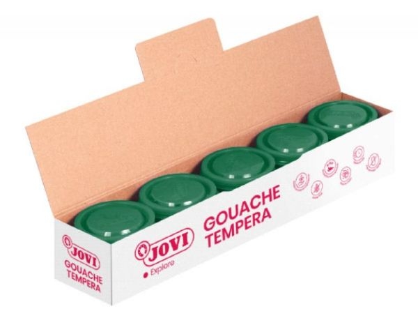 TEMPERA JOVI BOTE 35ml VERDE OSC. 50319