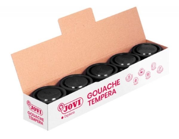 TEMPERA JOVI BOTE 35ml NEGRO 50330
