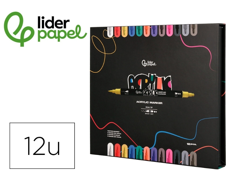 ROTULADOR LD ACRYLIC 171392/RT72 C/12uni