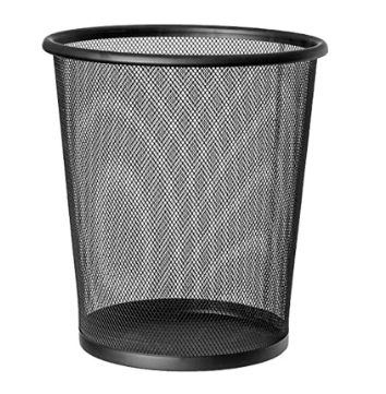 PAPELERA METAL 19L QC 29616/KF00871 NEGR