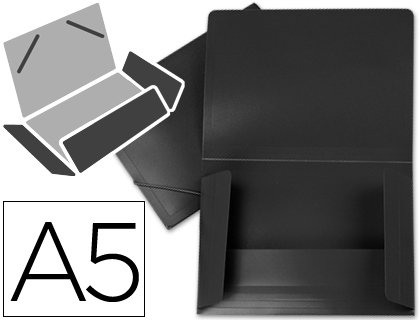 CARPETA POLI.GOM-SOL.A5 LD 29316/SS10 NE