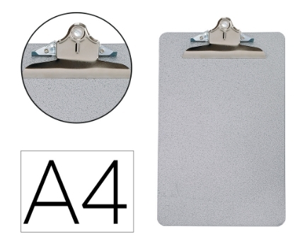 PORTANOTAS QC 155770/KF05595 METAL A4