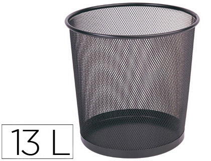 PAPELERA METAL 13L QC 24224/KF00873