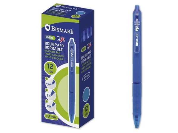 BOLIGRAFO BORRABLE 07 BISM.330215 RET.AZ