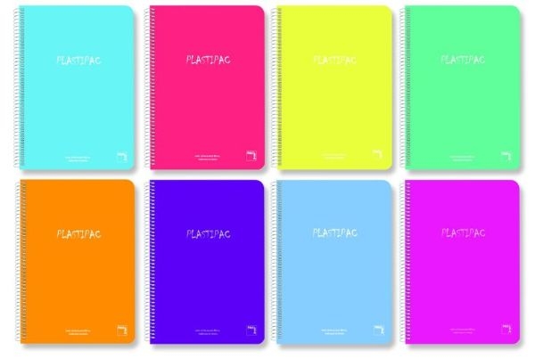 CUADERNO PLASTIPAC 4º/80H 011372-16574
