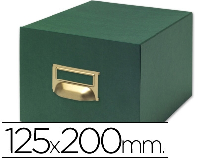 FICHERO CARTON VERDE 4-500 3594/TV09