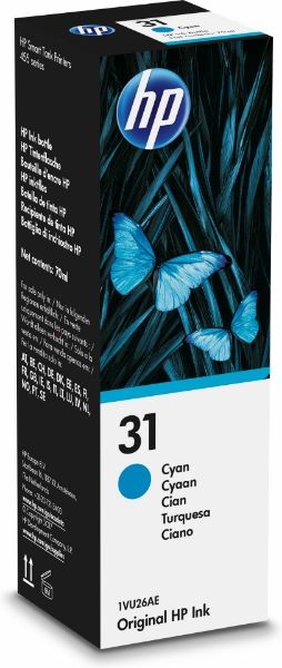 ORIGINAL HP BOTELLA TINTA 1VU26AE CIAN 7
