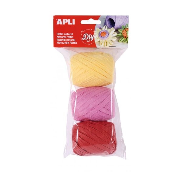RAFIA APLI 14415 TONOS CANDY 3U.30M/U.