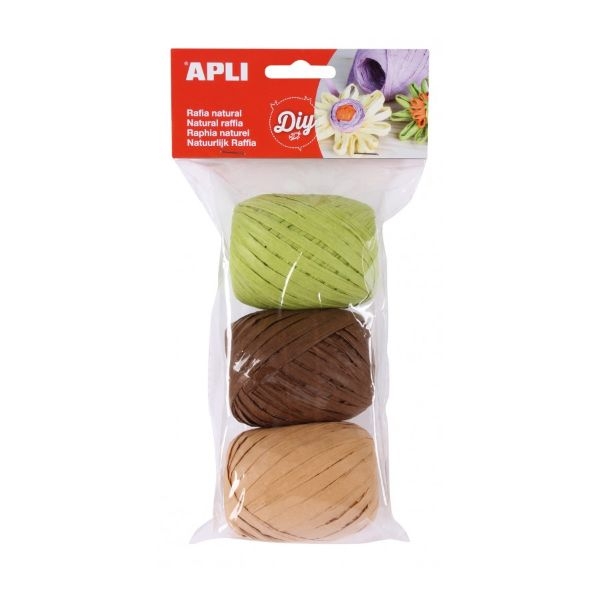 RAFIA APLI 14413 TONOS NATURE 3U.30M/U.