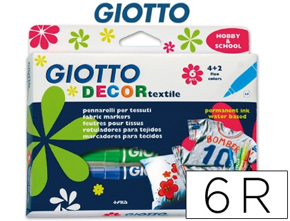 ROTULADOR GIOTTO DE.TEXTIL 43749/F494800