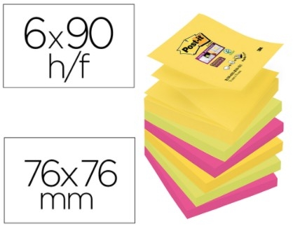 NOTAS ADH.AMAR.POST-IT 75593/70005272490