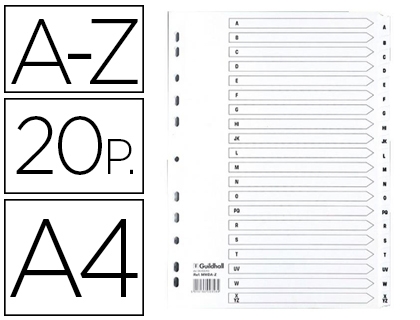 SEPARADOR EXACOMPTA 156017/MWDA-ZZ