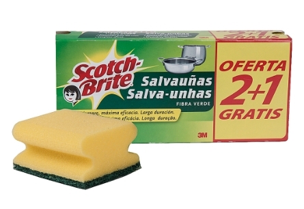ESTROPAJO SALVAUÑAS SCOTCH 59993/39 3x2
