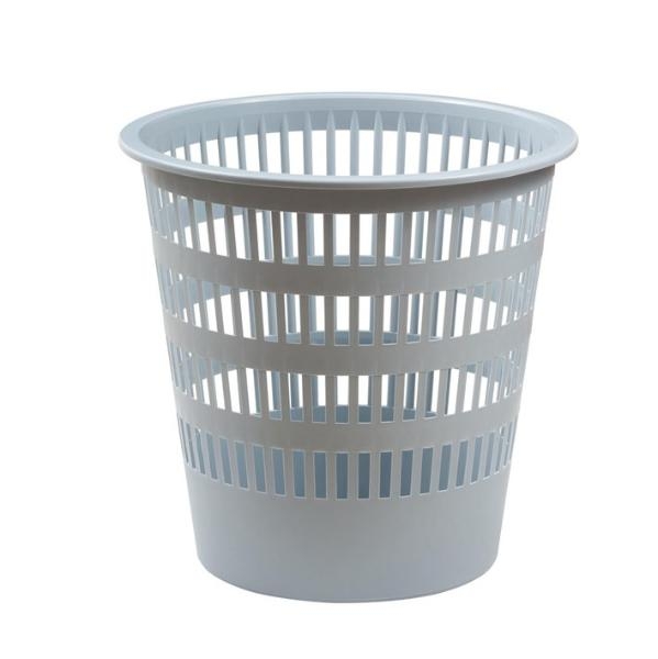 PAPELERA REJILLA GRIS FAIBO 306-08 16L