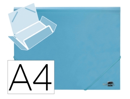 CARPETA LD A4 G/S AZUL CELES.10906/GC17