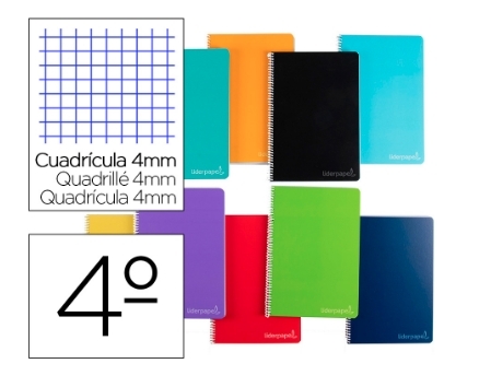 CUADERNO LD 4º/80H CP-4mm 8400/BC51 TD