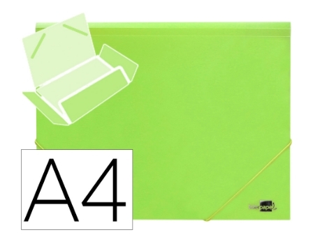 CARPETA LD A4 G/S AMARILLO FL.10902/GC14