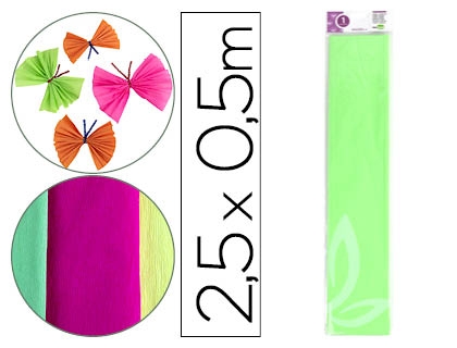 PAPEL CREPE 050x2,5 LD VER.FL.78484/CP37