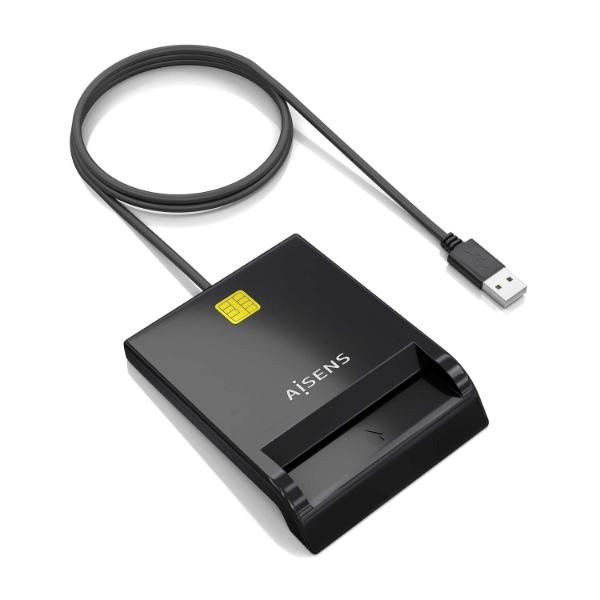 LECTOR DNI AISENS ASCR-SN06-BK NEGRO