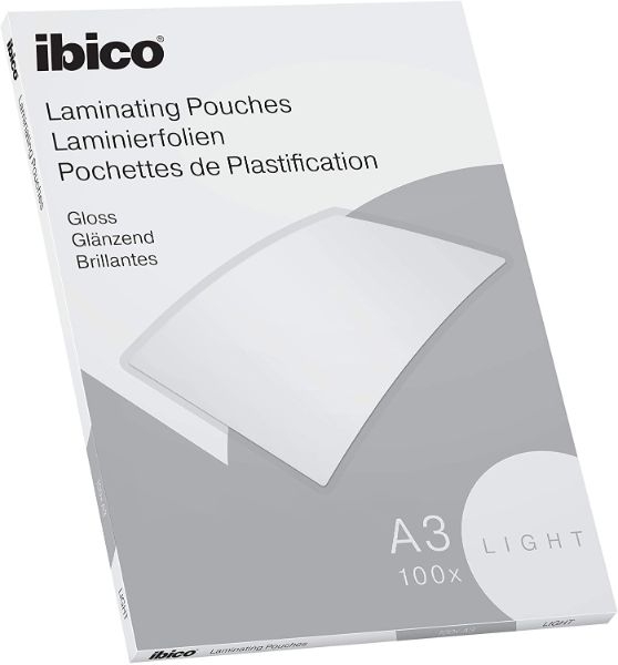 FUNDA PLAST.A3 75/80m IBICO 627311 C/100