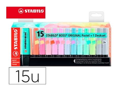 MARCADOR FLUORES.STABILO 161922/7015-02-