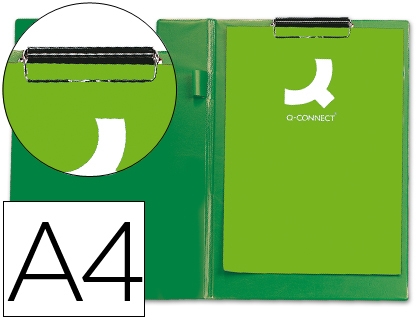 CARPETA PINZA QC A4 26154/KF01303 VERDE