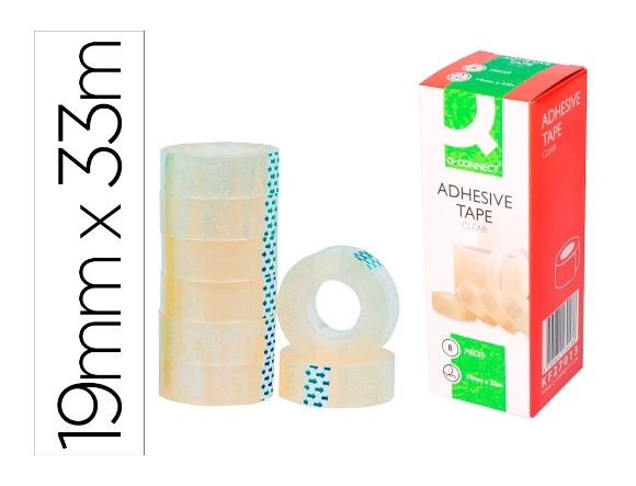 CINTA ADHES.QC 33x19mm 25931/KF27013, UN