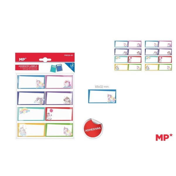 ETIQUETAS ADHESIVAS MP PN125-45