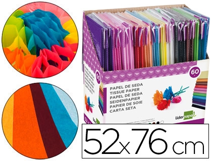 PAPEL SEDA LD 52x76 6O B/5H 37859/SE03