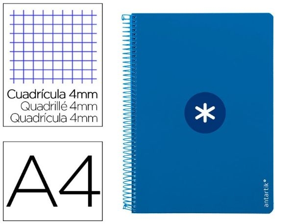 CUADERNO ANTARTIK A4/80H 163518/KB38 AZU