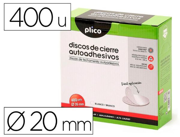 DISCO DE CIERRE VELCRO PLICO 13334 C/400