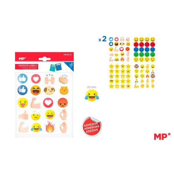 ETIQUETAS ADHESIVAS MP PN125-21