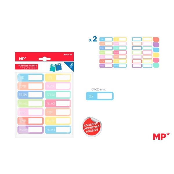 ETIQUETAS ADHESIVAS MP PN125-24