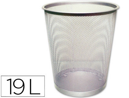 PAPELERA METAL 19L QC 29615/KF00849