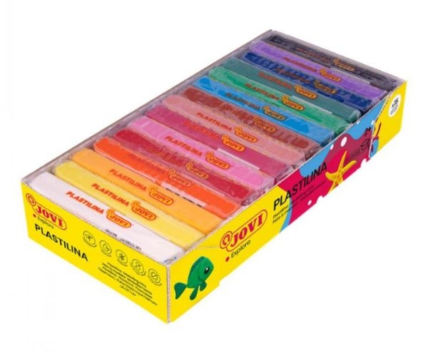 PLASTILINA JOVI C/15un.150gr.SURTIDO.71S
