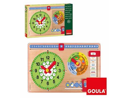 JUEGO GOULA DIDACTICO RELOJ 73877/51315